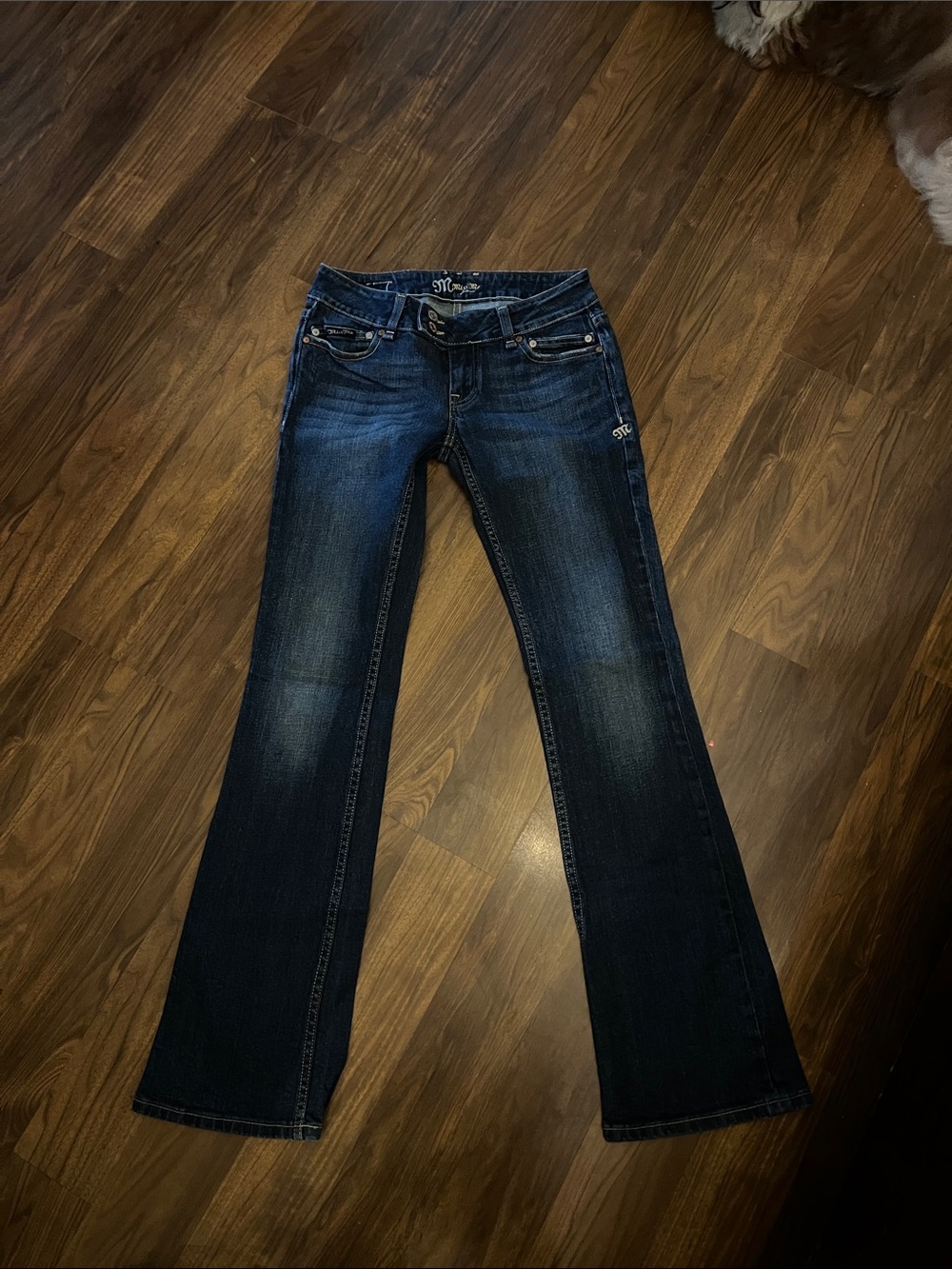 Miss Me Dark Blue Flare Jeans
